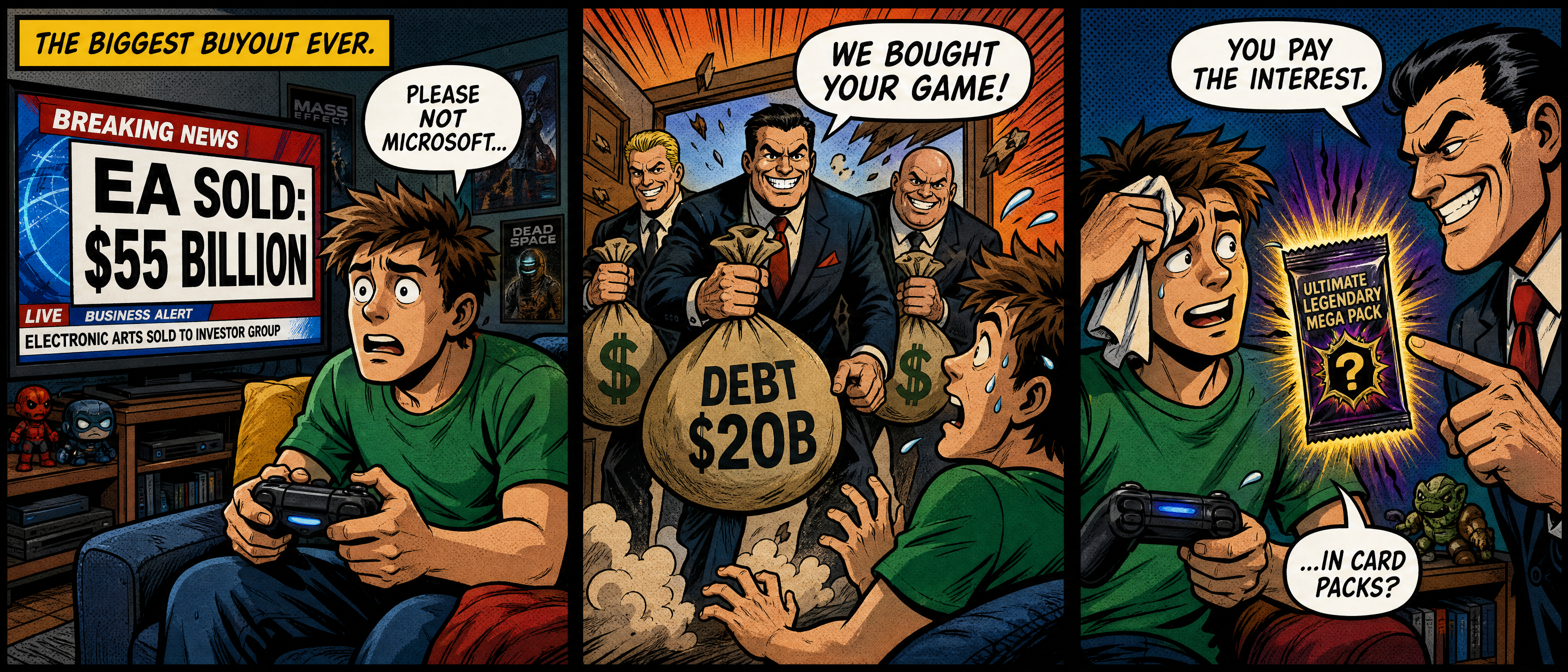 EA Just Sold for $55 Billion. At Least It Wasn't Microsoft.
