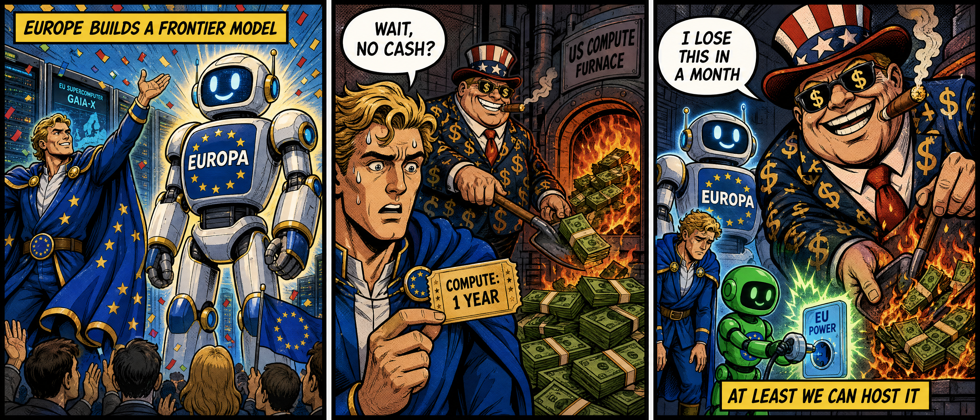 Europe Is Finally Building a Frontier Model. The Money Says Otherwise.